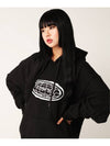 Unisex Script Logo Hoodie Black BAL10040 - RESPECT - BALAAN 2