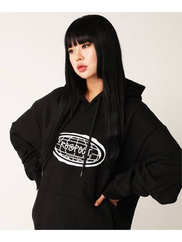 Unisex Script Logo Hoodie Black - RESPECT - BALAAN 1