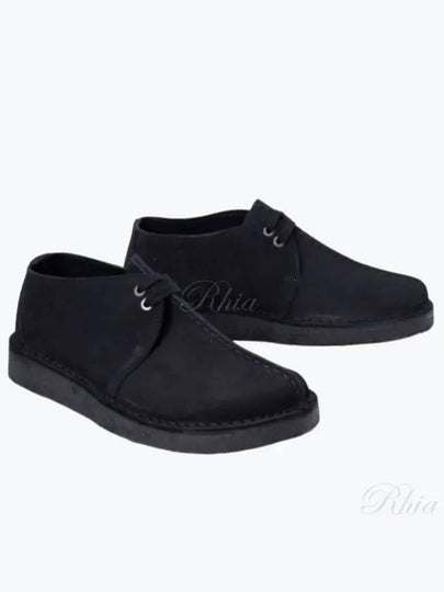 Desert Trek Suede Loafer Black - CLARKS - BALAAN 2