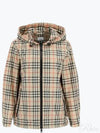 Check Hooded Jacket Archive Beige - BURBERRY - BALAAN 2