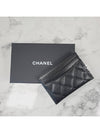 Classic Card Holder Grained Calfskin & Gold Black - CHANEL - BALAAN 5