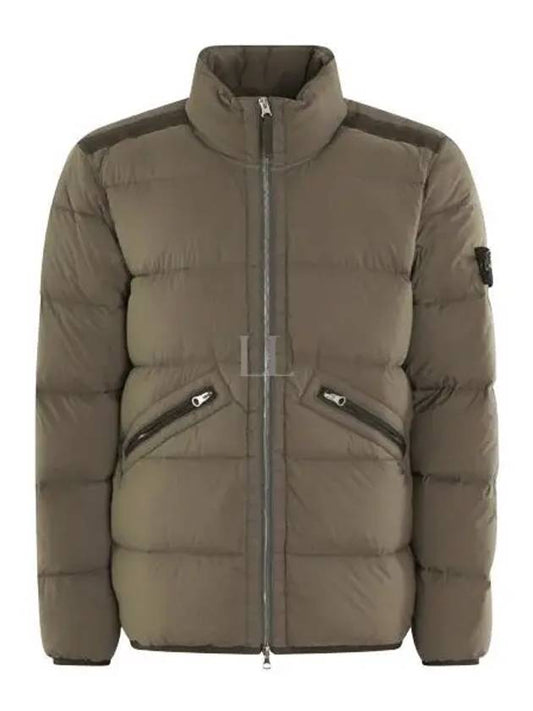 Seamless Tunnel Nylon Down TC Padding Beige - STONE ISLAND - BALAAN 2