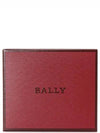 Baby Brasai Leather Half Wallet Black - BALLY - BALAAN 7