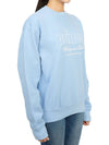 Cotton Sweatshirt Blue - SPORTY & RICH - BALAAN 4