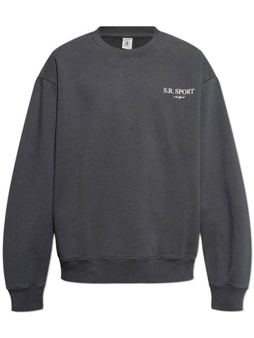 Sporty & Rich Sweatshirt From The New York Collection, Unisex, Grey - SPORTY & RICH - BALAAN 1