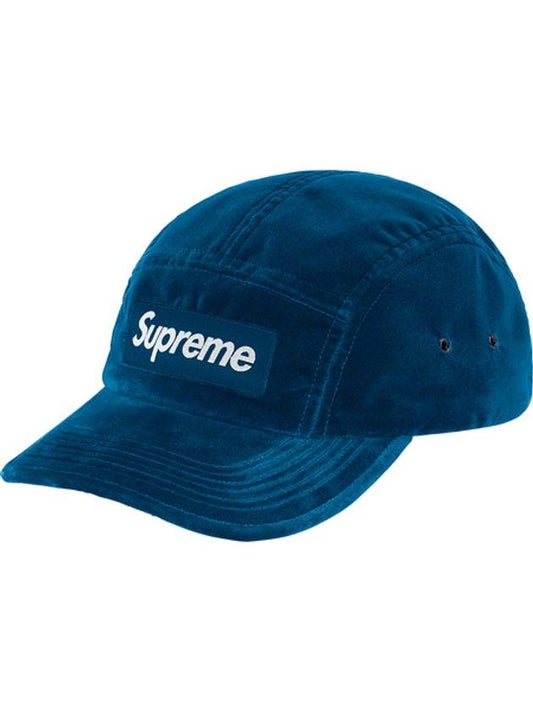 velvet camp cap dark teal velvet camp cap - SUPREME - BALAAN 1