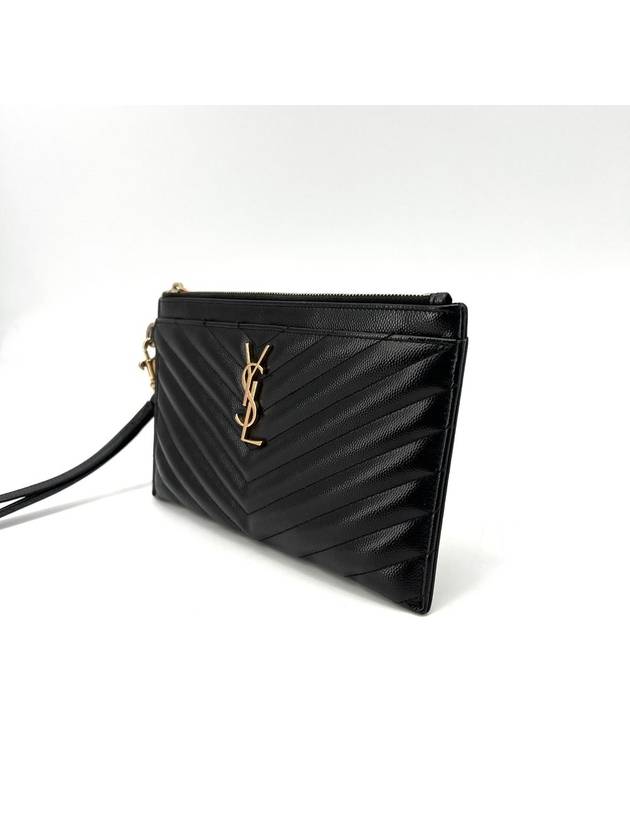 Monogram matelass strap bill pouch - SAINT LAURENT - BALAAN 3