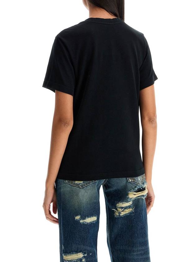 t-shirt with patch logo design - MARC JACOBS - BALAAN 3