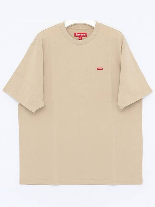 SS24KN18 TAN box logo t shirt - SUPREME - BALAAN 1