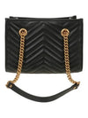 GG Marmont Small Tote Bag Black - GUCCI - BALAAN 4