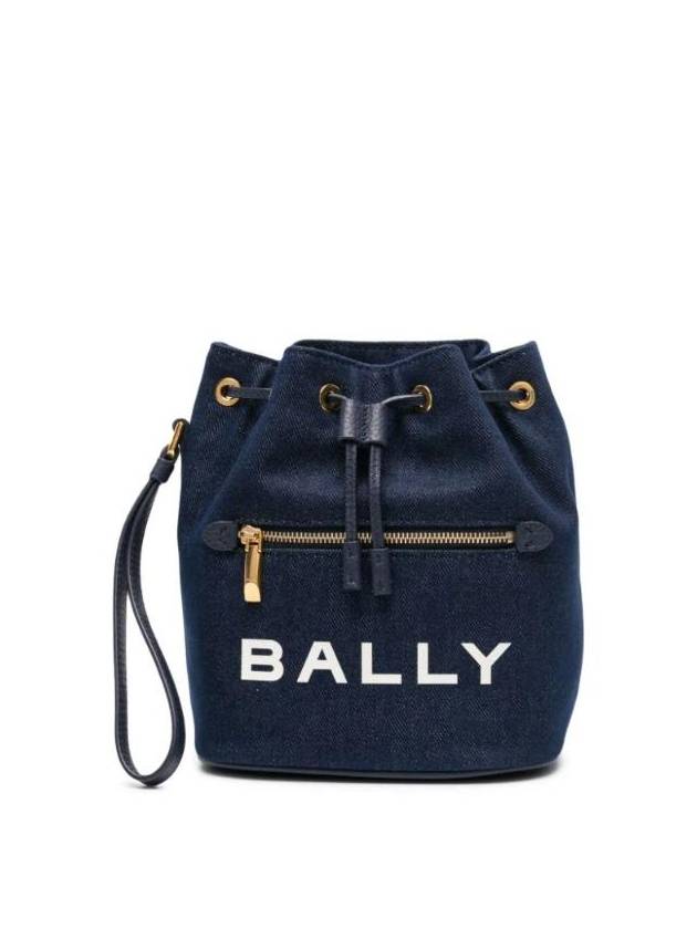 Bar denim bucket bag - BALLY - BALAAN 1