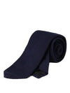 Cotton Blend Tie Navy - HUGO BOSS - BALAAN 1