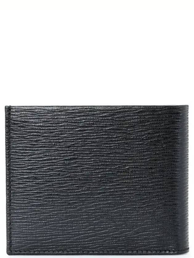 Gancini Half Wallet Black - SALVATORE FERRAGAMO - BALAAN 4