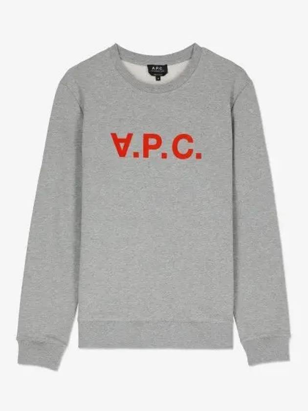 VPC Logo Crew Neck Sweatshirt Grey - A.P.C. - BALAAN 2