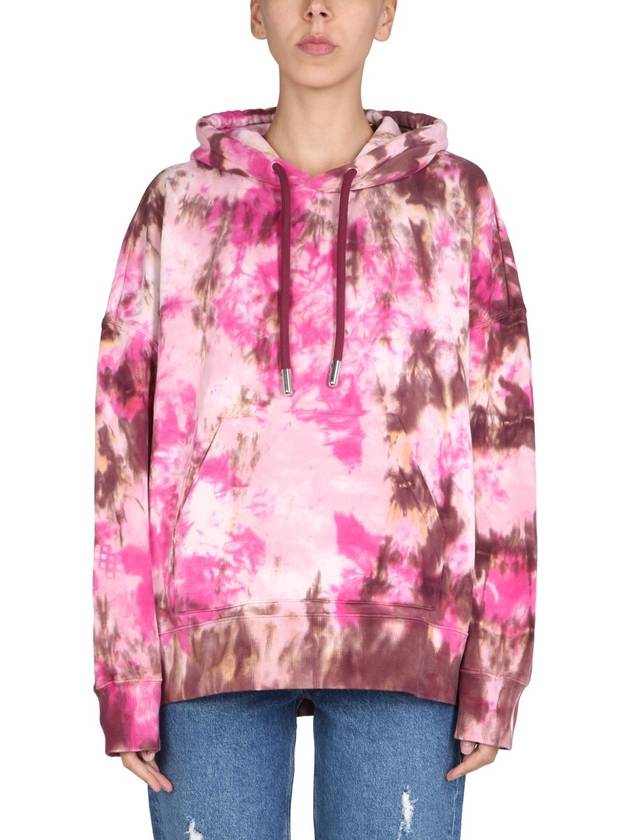 Tie Dye Hoodie Pink - AMI - BALAAN 2