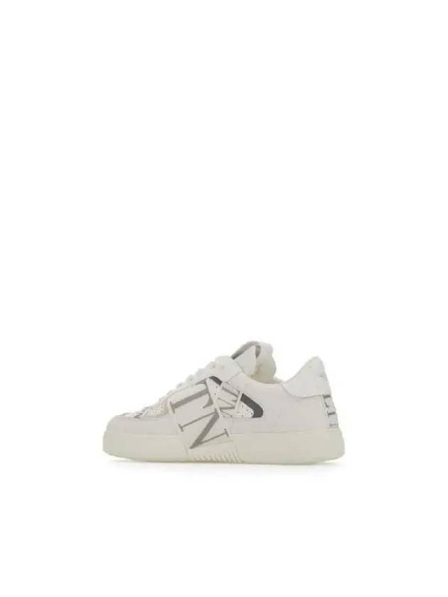 VL7N Band Leather Low Top Sneakers White - VALENTINO - BALAAN 4