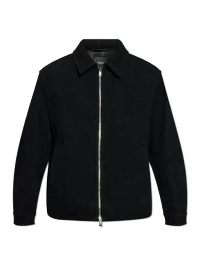 Milo Zip Knit Jacket Black - THEORY - BALAAN 2