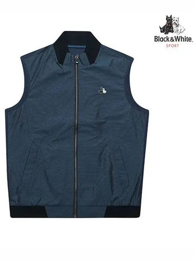 Men s Tricoat Patch Memory Vest 1000GCWT BLUE - BLACK&WHITE - BALAAN 1