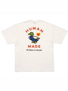 Human Made Duck Logo Graphic T Shirt 1 White HM28TE002 - HUMAN MADE - BALAAN 1