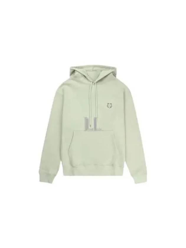 Bold Fox Head Patch Comfort Hoodie Green - MAISON KITSUNE - BALAAN 2