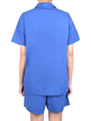 Poplin Pajamas Overfit Short Sleeve Shirt - TEKLA - BALAAN 8