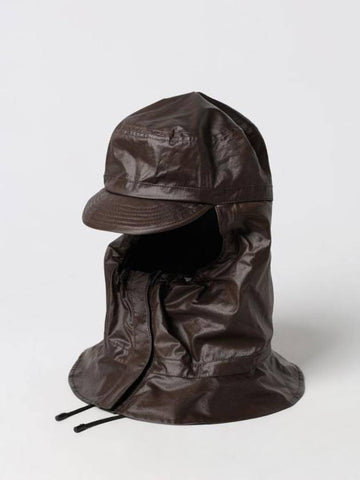 Front Visor Cotton Hat Brown - LEMAIRE - BALAAN 1