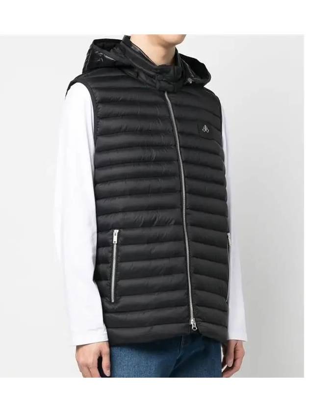 Nylon Air Down Vest Black - MOOSE KNUCKLES - BALAAN 7