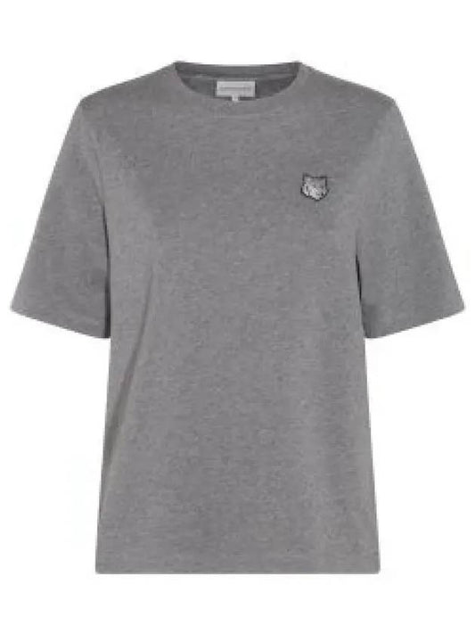 Bold Fox Head Patch Comfort Short Sleeve T-Shirt Grey - MAISON KITSUNE - BALAAN 2