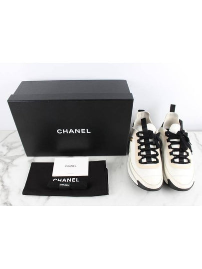 Mixed fiber sneakers size 38 250 - CHANEL - BALAAN 2