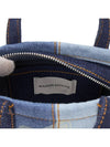 Fox Head Denim Tote Bag Blue - MAISON KITSUNE - BALAAN 10