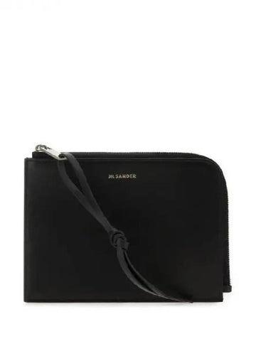 Giro logo detail zipper wallet - JIL SANDER - BALAAN 1