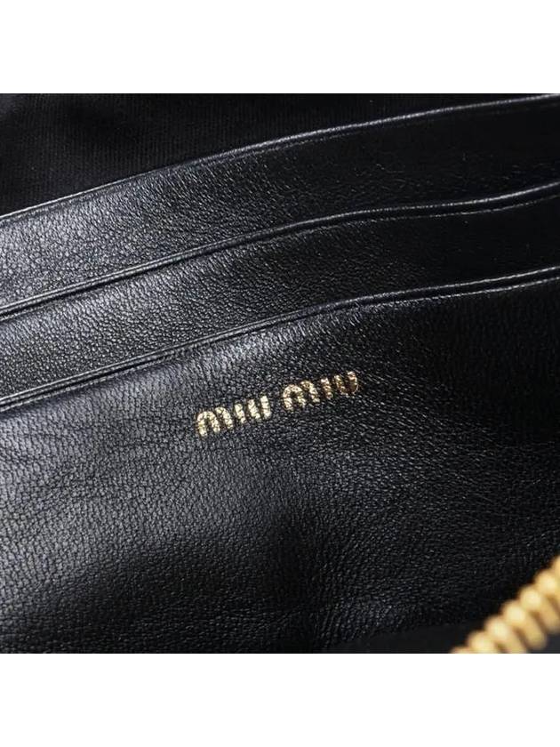 Matelasse Nappa Leather Mini Bag Black - MIU MIU - BALAAN 7