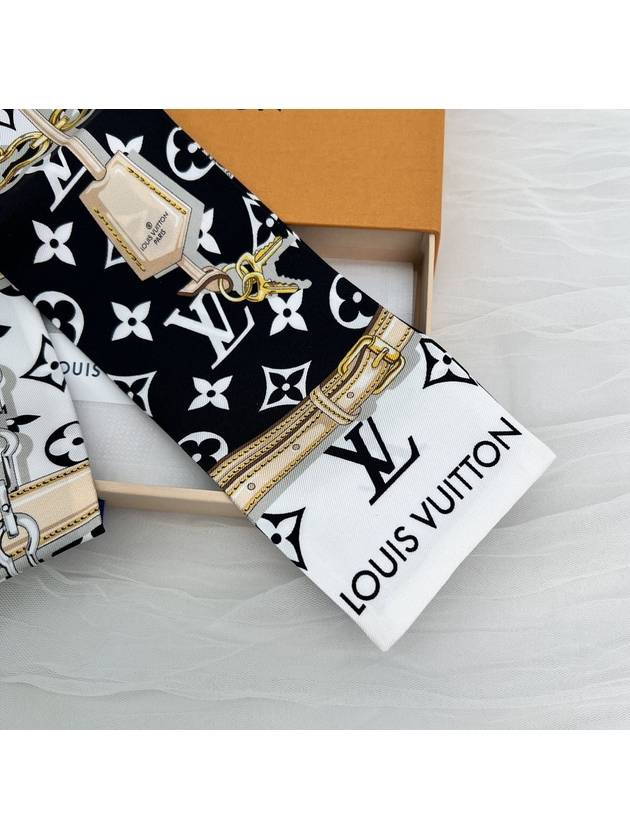 Monogram Confidential Scarf Black - LOUIS VUITTON - BALAAN 3