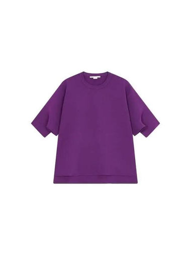 Compact block sleeve knit purple 270038 - STELLA MCCARTNEY - BALAAN 1