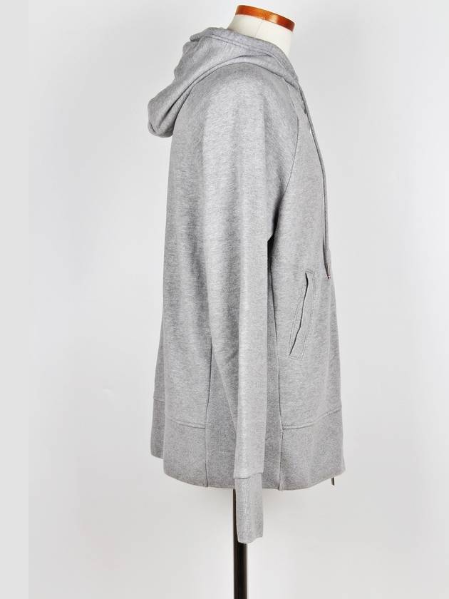 diagonal hood zip up gray 5 - THOM BROWNE - BALAAN 5