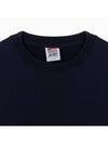 Icon Bag Logo Navy Cotton Sweatshirt SWIM 412B - AUTRY - BALAAN 2