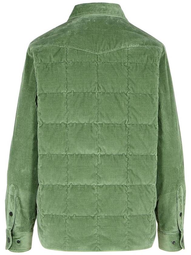 Moncler Grenoble 'Paulet' Green Cotton Jacket - MONCLER - BALAAN 3