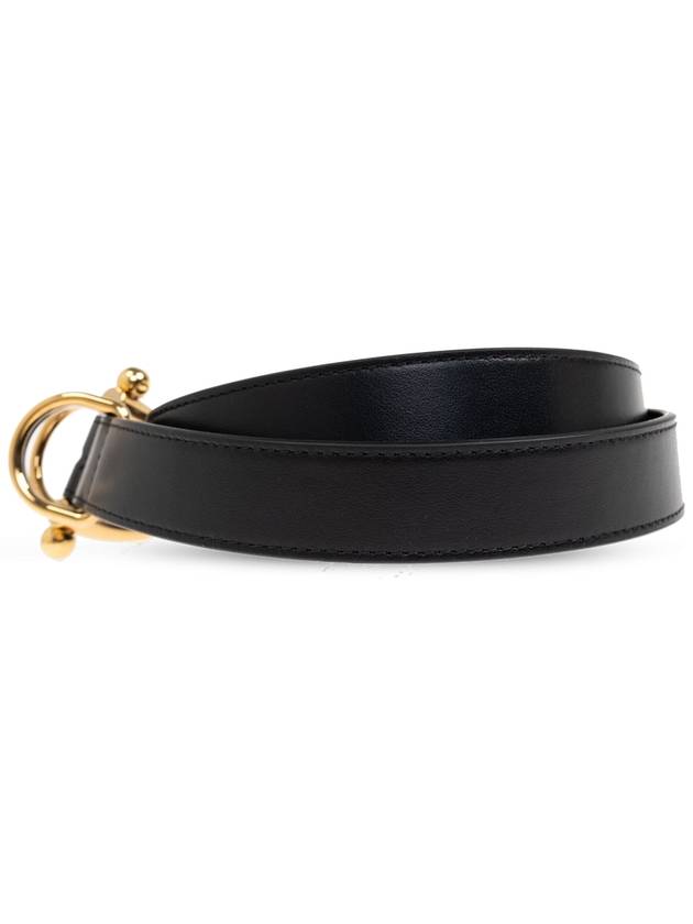 Chloé Leather Belt, Women's, Black - CHLOE - BALAAN 3