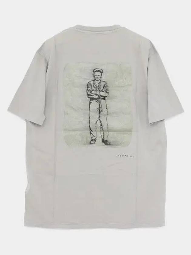 24/1 Jersey Artisanal British Sailor Short Sleeve T-Shirt Grey - CP COMPANY - BALAAN 2