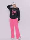 Button Banding Track Pants Pink - METAPHER - BALAAN 5