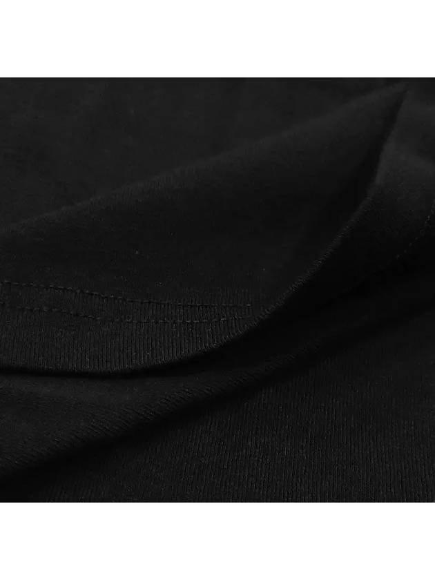 Cotton Crew Neck Short Sleeve T-Shirt Black - TOM FORD - BALAAN.