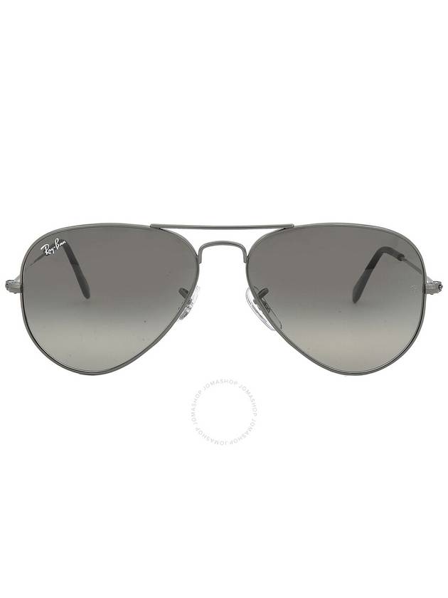 Ray Ban Aviator Gradient Grey Unisex Sunglasses RB3025 004/71 55 - RAY-BAN - BALAAN 1