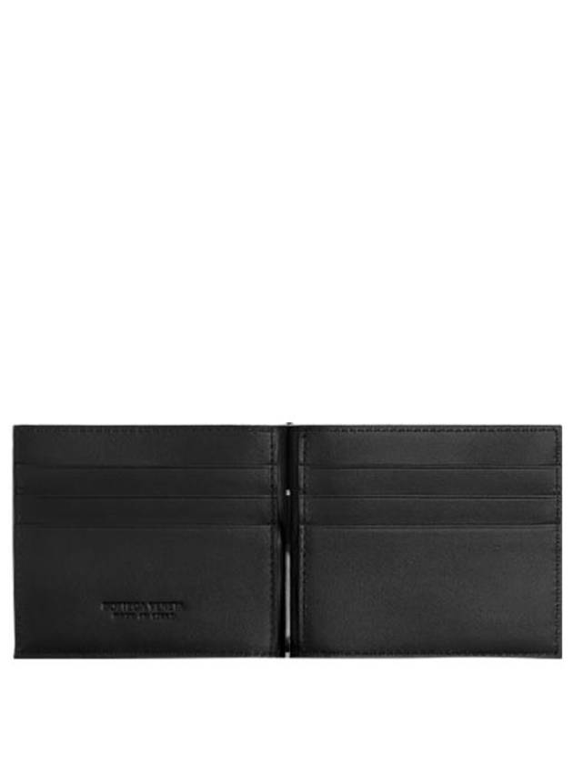 Cassette Money Clip Card Wallet Black - BOTTEGA VENETA - BALAAN 3