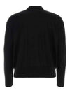 De Coeur Embroidery Long Sleeve Polo Shirt Black - AMI - BALAAN 3