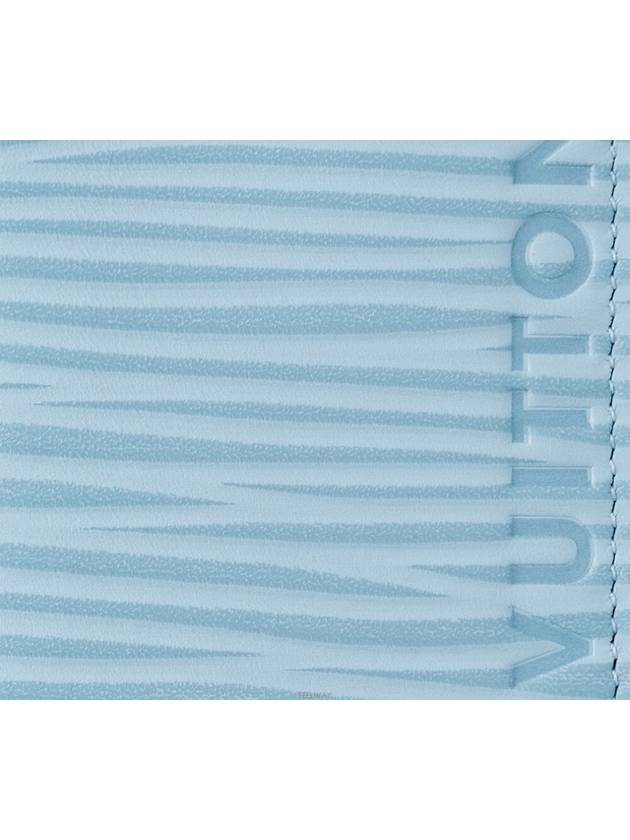 Pocket Organizer Epi Card Wallet Sky Blue - LOUIS VUITTON - BALAAN 4