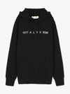 Hooded Sweatshirt AAUSW0185FA01 BLK0001 - 1017 ALYX 9SM - BALAAN 2