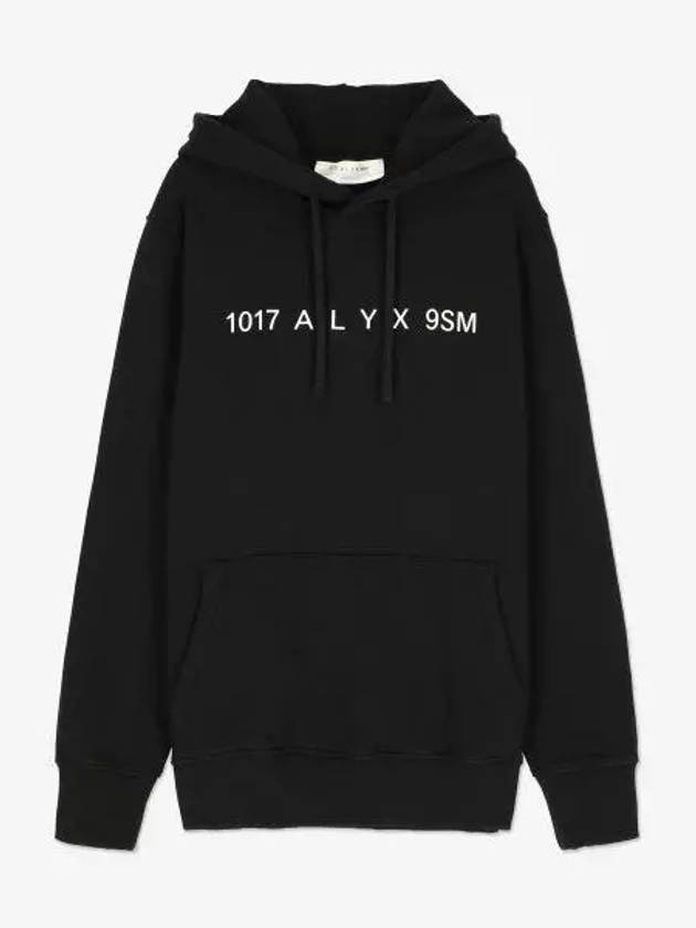 Hooded Sweatshirt AAUSW0185FA01 BLK0001 - 1017 ALYX 9SM - BALAAN 2