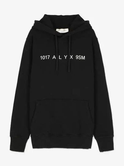 Hooded Sweatshirt AAUSW0185FA01 BLK0001 - 1017 ALYX 9SM - BALAAN 2