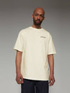 London Address CR Short Sleeve T Shirt Cream - ICONOGRAPHY - BALAAN 3