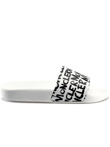 JEANNE English lettering logo women's sandals slippers E1 09A 2020500 01A9M - MONCLER - BALAAN 1